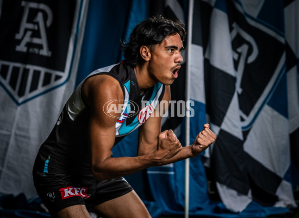 AFL 2025 Portraits - Port Adelaide - A-56606286