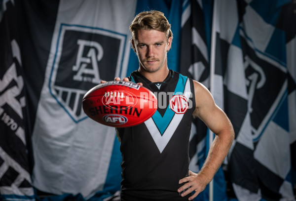 AFL 2025 Portraits - Port Adelaide - A-56606293