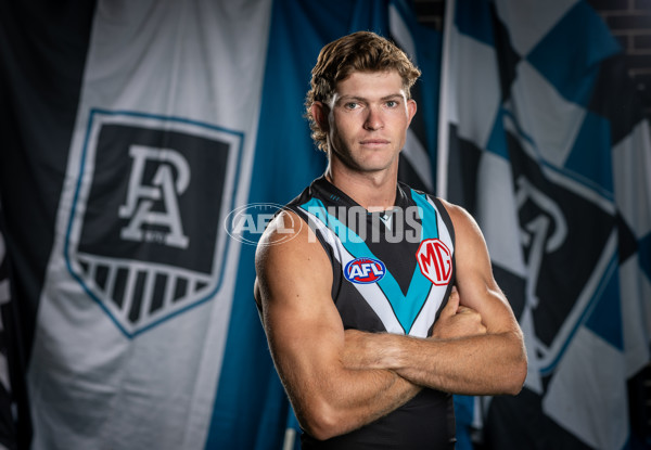 AFL 2025 Portraits - Port Adelaide - A-56606302