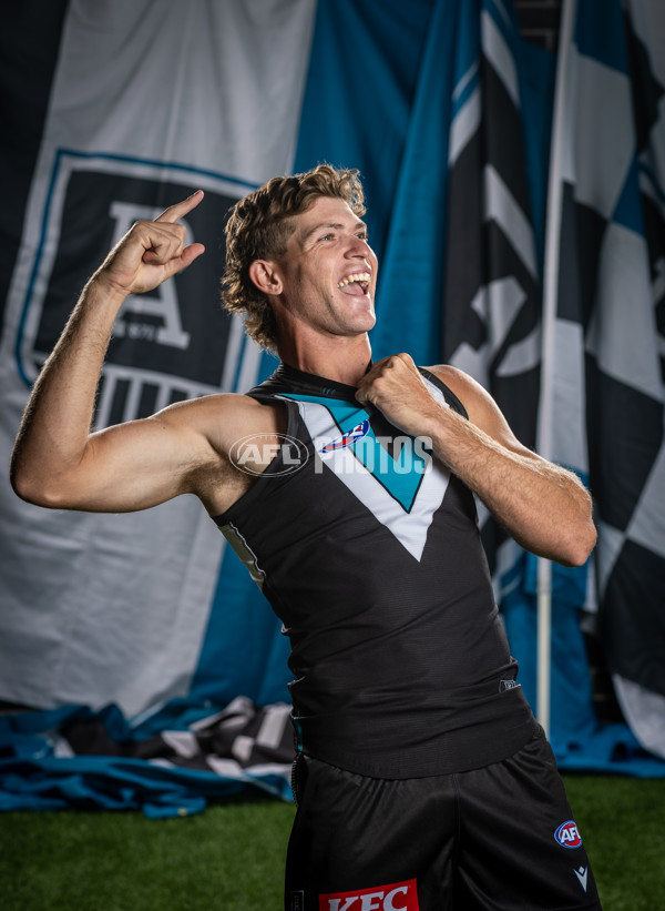AFL 2025 Portraits - Port Adelaide - A-56606308