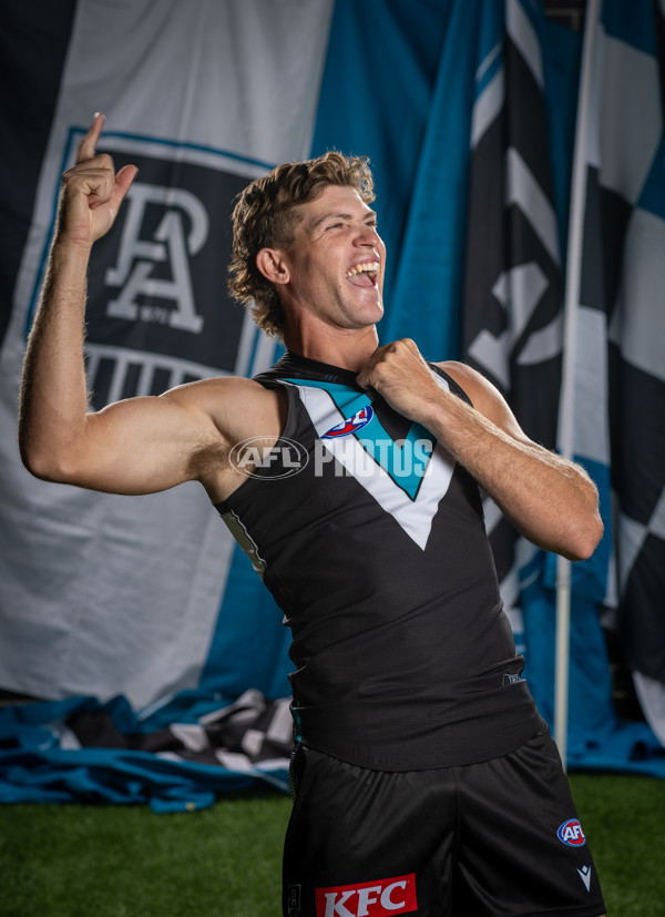 AFL 2025 Portraits - Port Adelaide - A-56606311