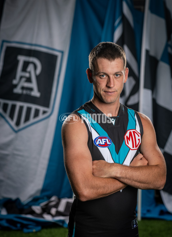 AFL 2025 Portraits - Port Adelaide - A-56606314