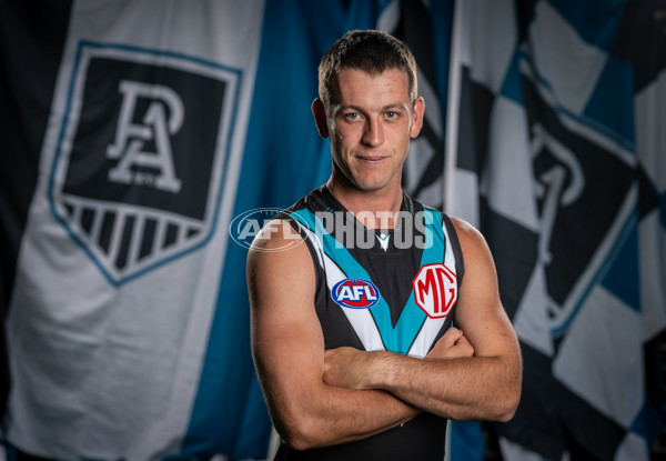 AFL 2025 Portraits - Port Adelaide - A-56606318
