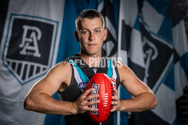 AFL 2025 Portraits - Port Adelaide - A-56606320
