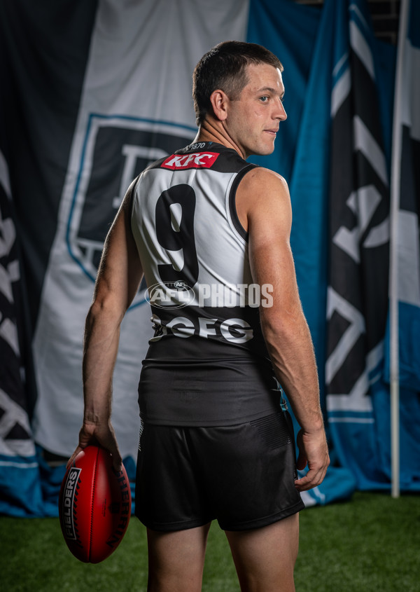 AFL 2025 Portraits - Port Adelaide - A-56606324