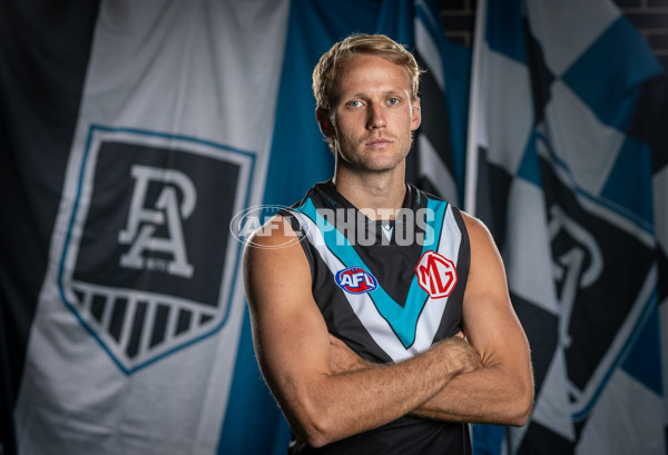 AFL 2025 Portraits - Port Adelaide - A-56606331
