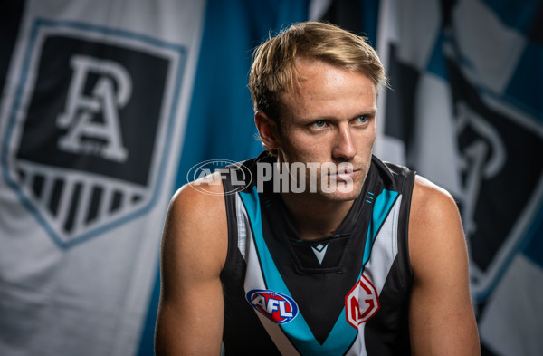 AFL 2025 Portraits - Port Adelaide - A-56606348