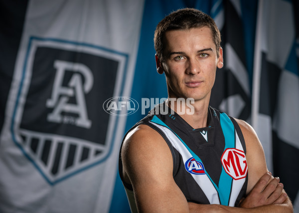 AFL 2025 Portraits - Port Adelaide - A-56606351