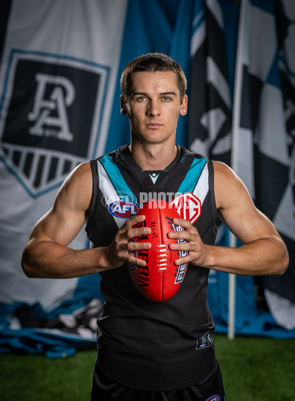 AFL 2025 Portraits - Port Adelaide - A-56606355