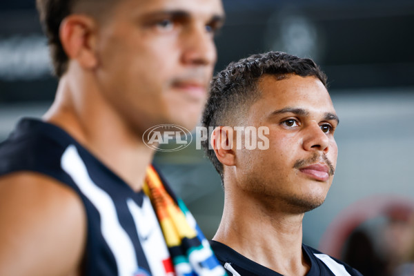 AFL 2025 Media - Collingwood Team Photo Day - A-56857906