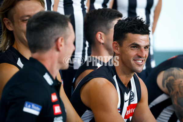 AFL 2025 Media - Collingwood Team Photo Day - A-56857907