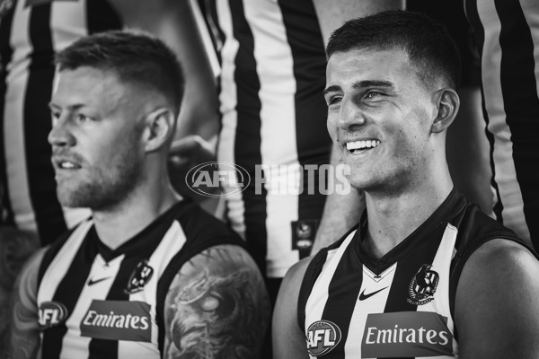 AFL 2025 Media - Collingwood Team Photo Day - A-56857919