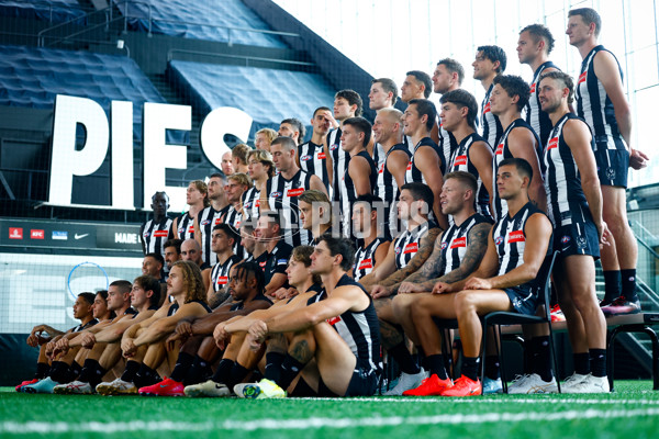 AFL 2025 Media - Collingwood Team Photo Day - A-56857943