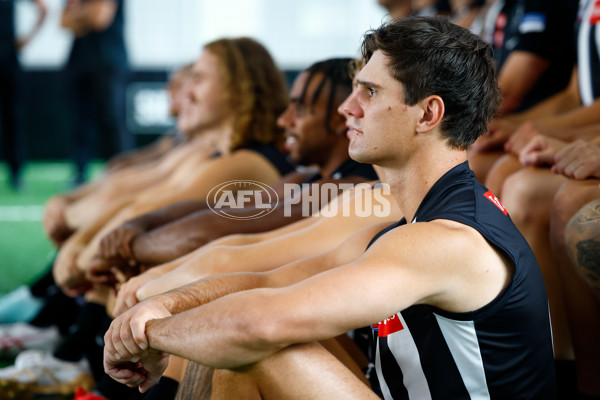 AFL 2025 Media - Collingwood Team Photo Day - A-56857947