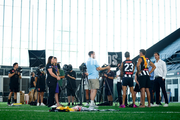 AFL 2025 Media - Collingwood Team Photo Day - A-56858804