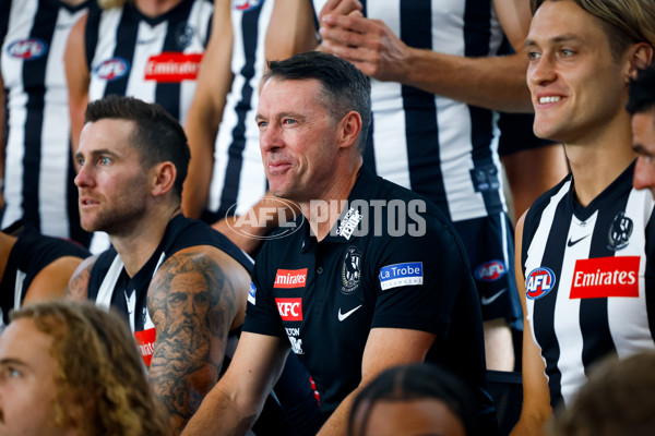 AFL 2025 Media - Collingwood Team Photo Day - A-56858813