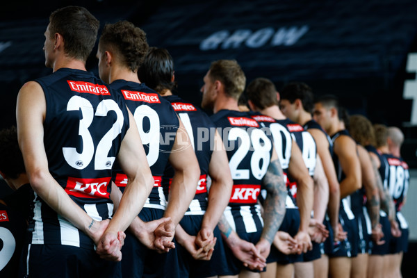AFL 2025 Media - Collingwood Team Photo Day - A-56858814