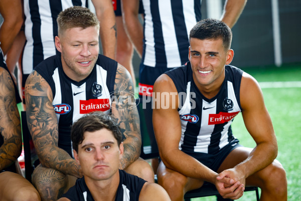 AFL 2025 Media - Collingwood Team Photo Day - A-56858815
