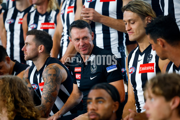 AFL 2025 Media - Collingwood Team Photo Day - A-56858817