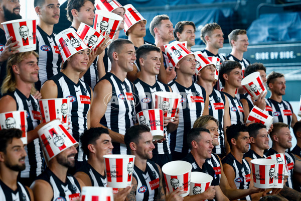 AFL 2025 Media - Collingwood Team Photo Day - A-56858844