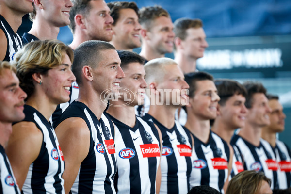 AFL 2025 Media - Collingwood Team Photo Day - A-56858854