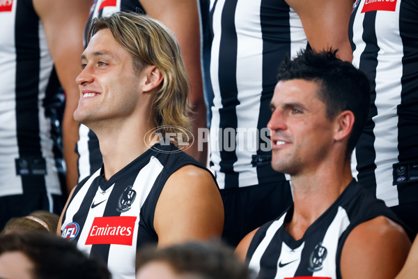 AFL 2025 Media - Collingwood Team Photo Day - A-56858855