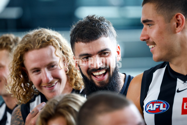 AFL 2025 Media - Collingwood Team Photo Day - A-56858856