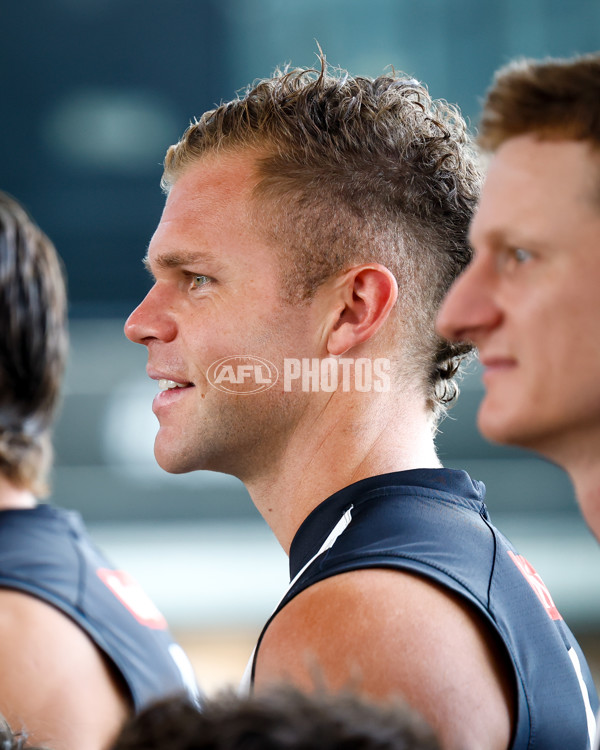 AFL 2025 Media - Collingwood Team Photo Day - A-56858857