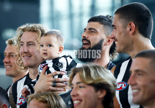 AFL 2025 Media - Collingwood Team Photo Day - A-56862208