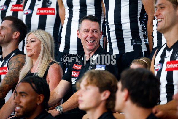 AFL 2025 Media - Collingwood Team Photo Day - A-56862210