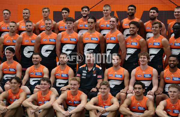 AFL 2025 Media - GWS Team Photo Day - A-57310493