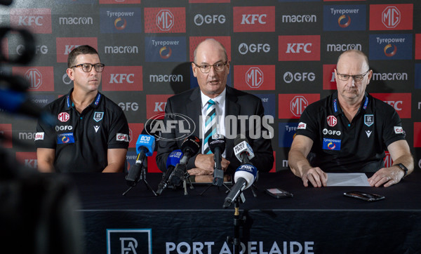 AFL 2025 Media - Port Adelaide Press Conference 120225 - A-57310514