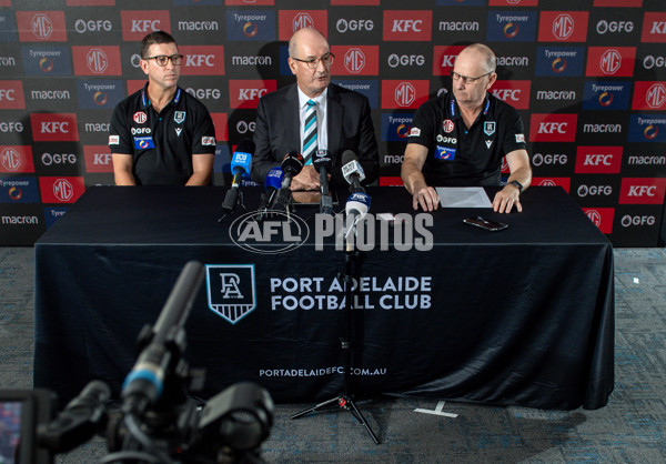 AFL 2025 Media - Port Adelaide Press Conference 120225 - A-57310516