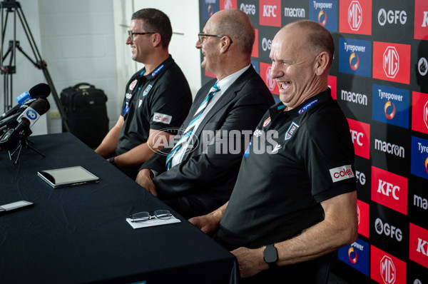 AFL 2025 Media - Port Adelaide Press Conference 120225 - A-57310520