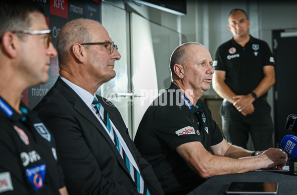 AFL 2025 Media - Port Adelaide Press Conference 120225 - A-57310525