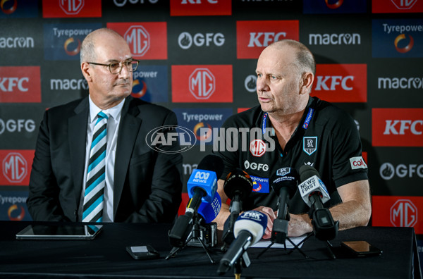 AFL 2025 Media - Port Adelaide Press Conference 120225 - A-57311311