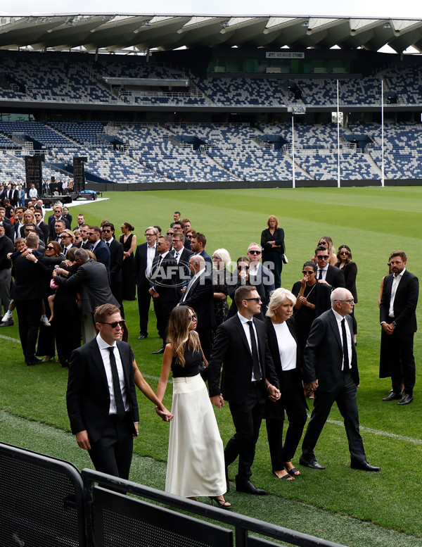 AFL 2025 Media - Troy Selwood Funeral Service - A-57341608