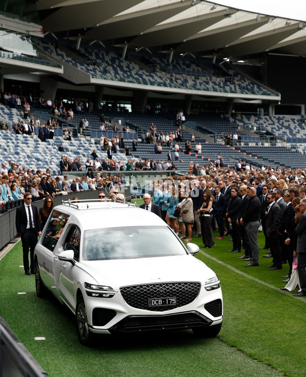 AFL 2025 Media - Troy Selwood Funeral Service - A-57423662