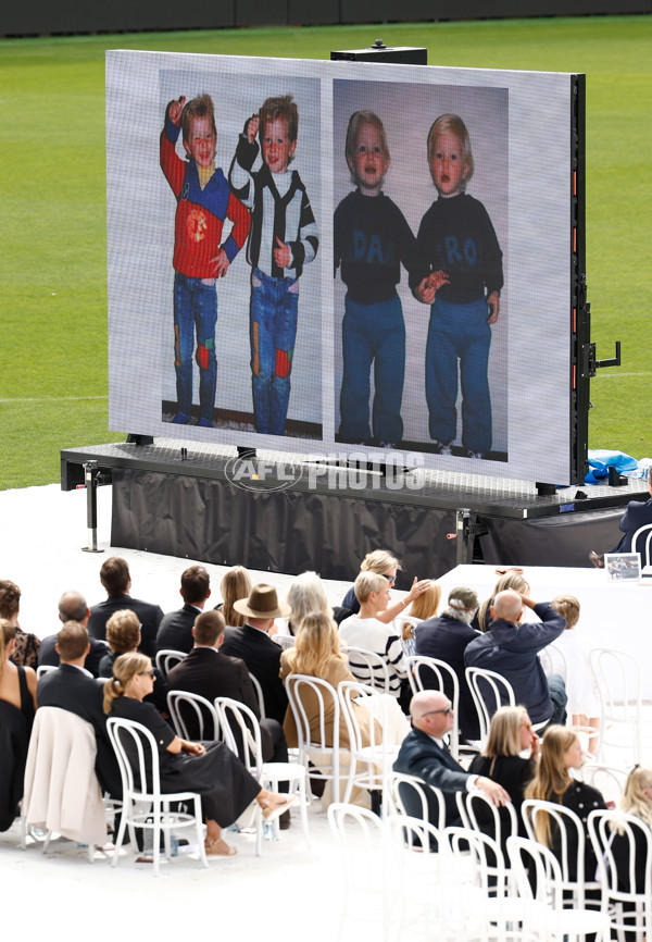 AFL 2025 Media - Troy Selwood Funeral Service - A-57430233