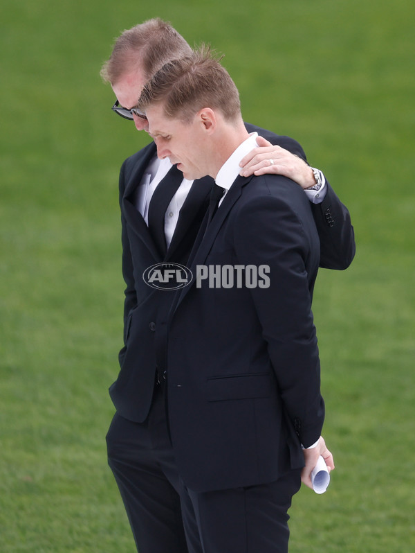 AFL 2025 Media - Troy Selwood Funeral Service - A-57432546