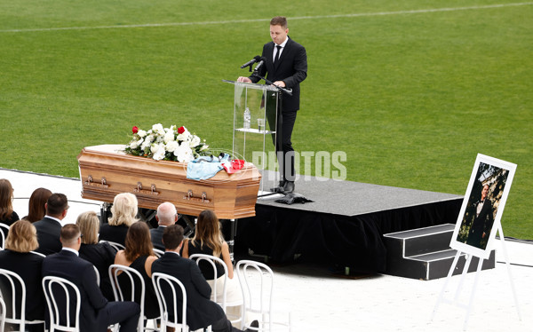 AFL 2025 Media - Troy Selwood Funeral Service - A-57432547