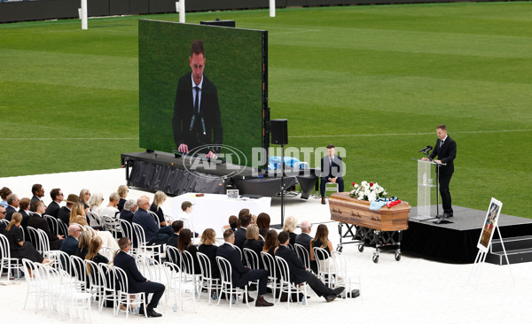 AFL 2025 Media - Troy Selwood Funeral Service - A-57432549