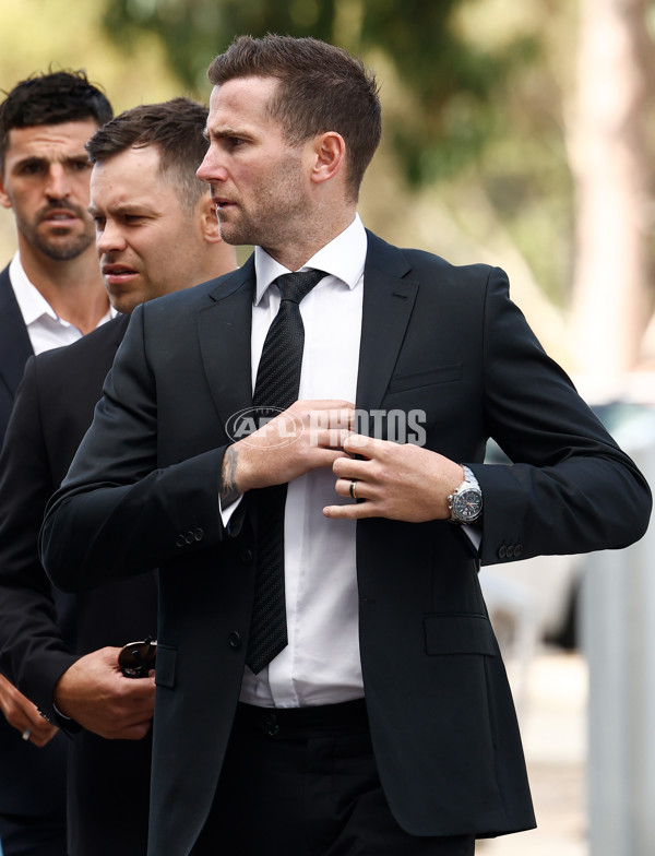 AFL 2025 Media - Troy Selwood Funeral Service - A-57433502