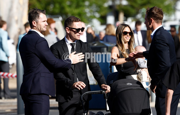 AFL 2025 Media - Troy Selwood Funeral Service - A-57436619