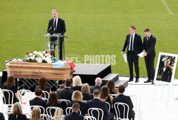 AFL 2025 Media - Troy Selwood Funeral Service - A-57442589