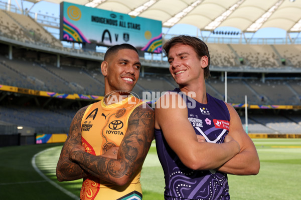 AFL 2025 Media - Fremantle and Indigenous All Stars Media Opportunity - A-57442635