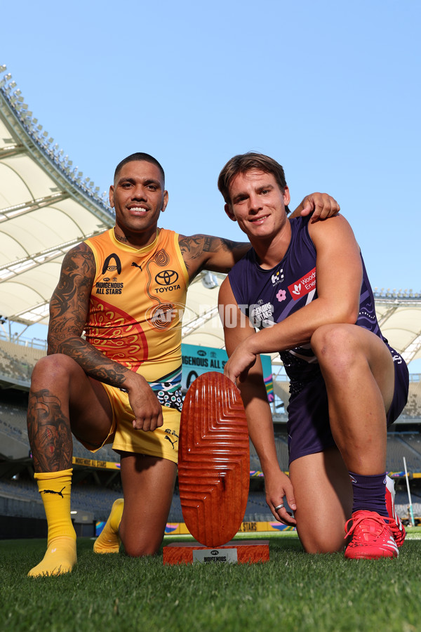 AFL 2025 Media - Fremantle and Indigenous All Stars Media Opportunity - A-57445670