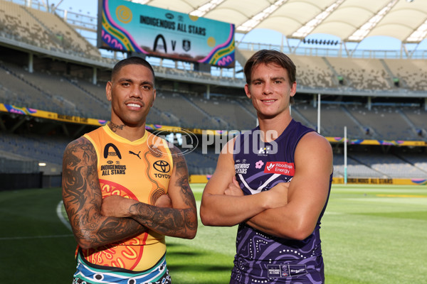 AFL 2025 Media - Fremantle and Indigenous All Stars Media Opportunity - A-57446178