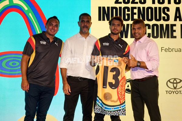 AFL 2025 Media - Indigenous All Stars Welcome Event - A-57459579