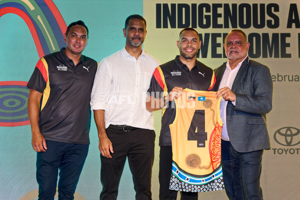 AFL 2025 Media - Indigenous All Stars Welcome Event - A-57459589